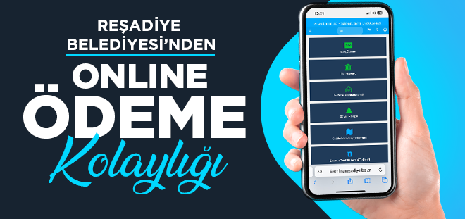 Reşadiye Online Ödeme Hizmetleri