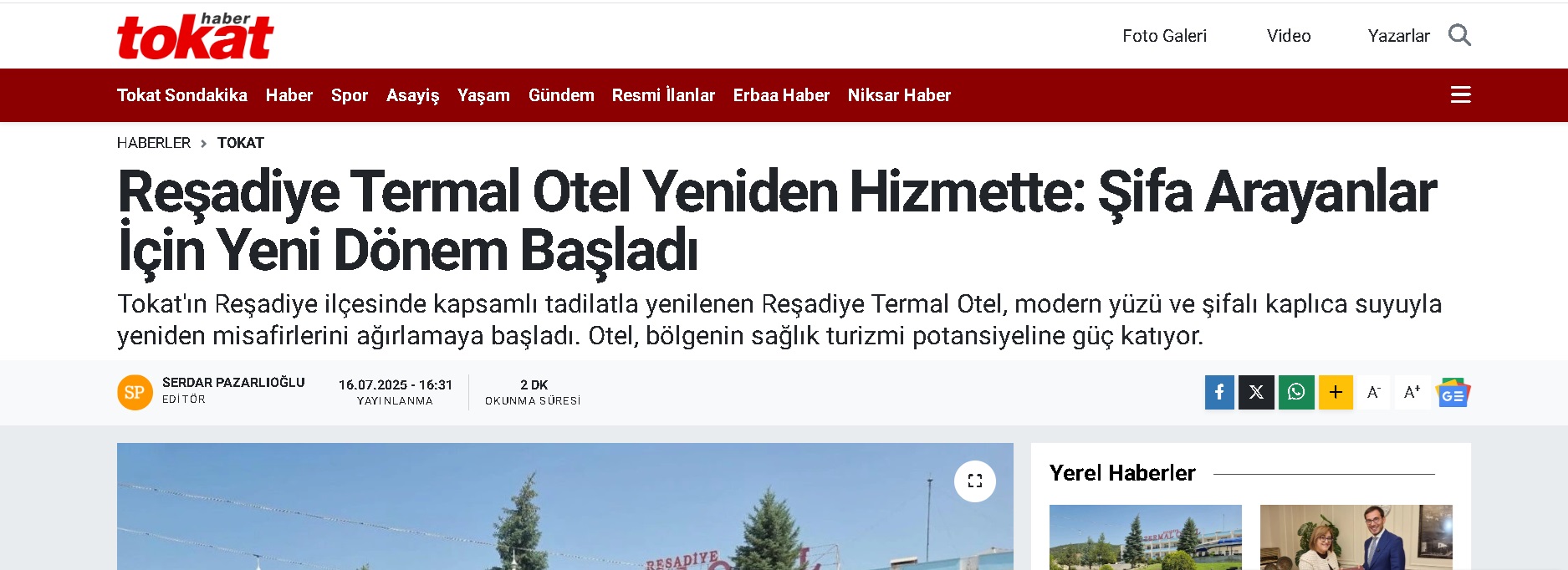 Basında Çıkan Haberlerimiz